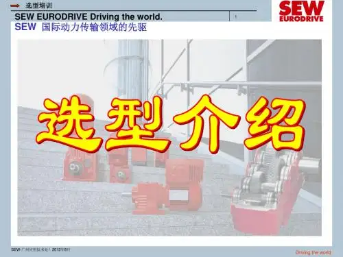 SEW选型解读