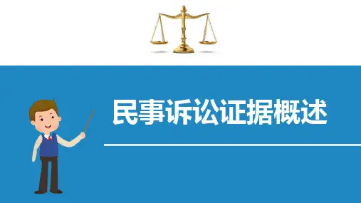 民事诉讼证据—民事诉讼证据基础
