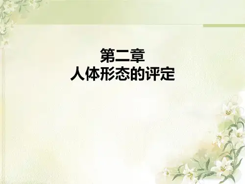 人体形态评定