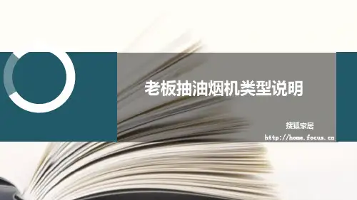 老板抽油烟机类型说明