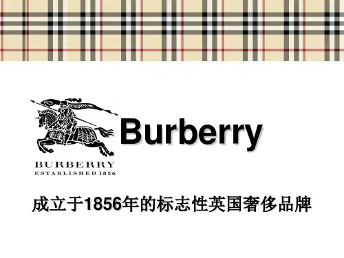 Burberry品牌调研