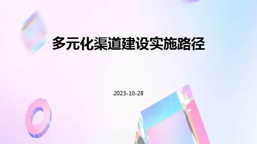 多元化渠道建设实施路径
