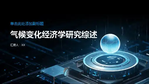 气候变化经济学研究综述
