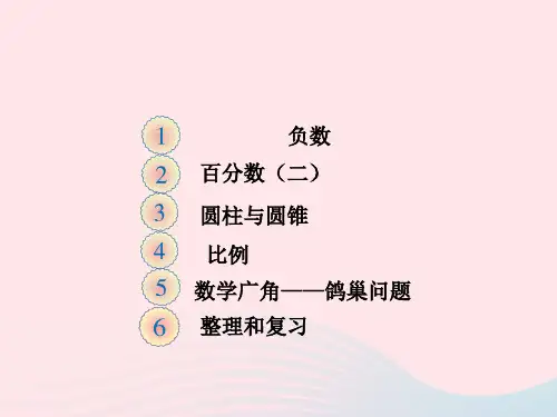 六年级数学下册第三单元圆柱与圆锥第七课时圆锥的认识课件新人教版