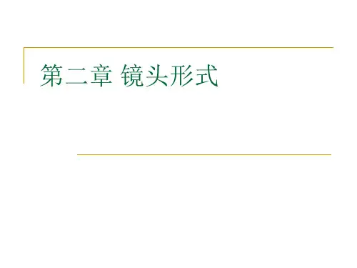 镜头形式