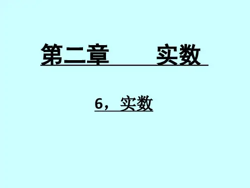 北师大版八年级上册数学实数课件