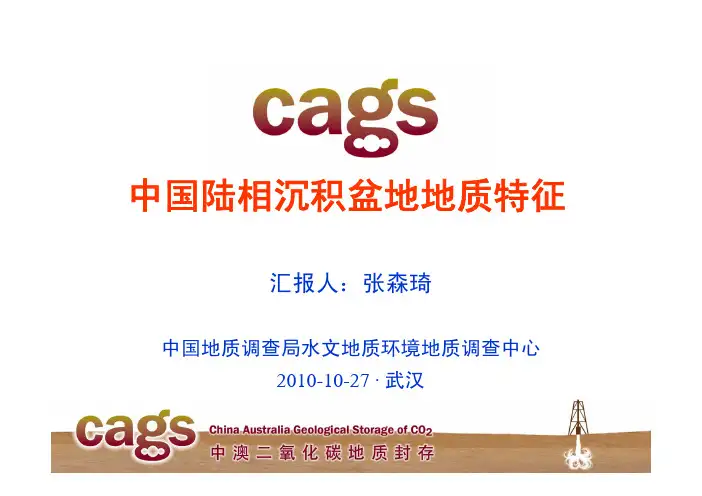 中国陆相沉积盆地地质特征-CAGS