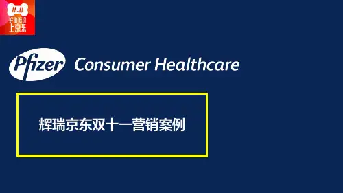 辉瑞京准通营销案例