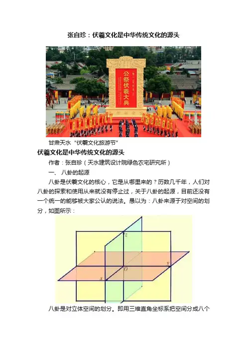 张自珍：伏羲文化是中华传统文化的源头