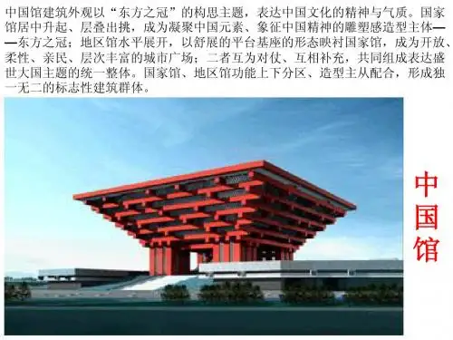 2010年上海世博会场馆介绍