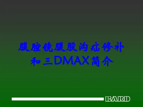 腹腔镜腹股沟疝修补和三DMAX简介