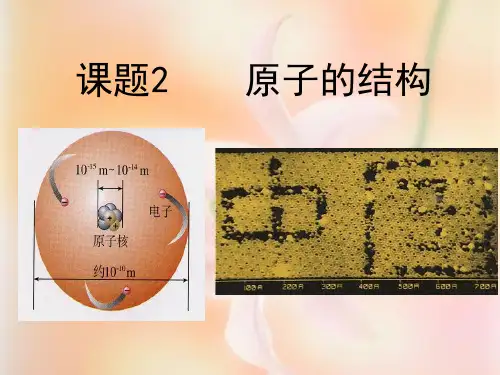 《原子的结构》人教版初中化学教学课件3