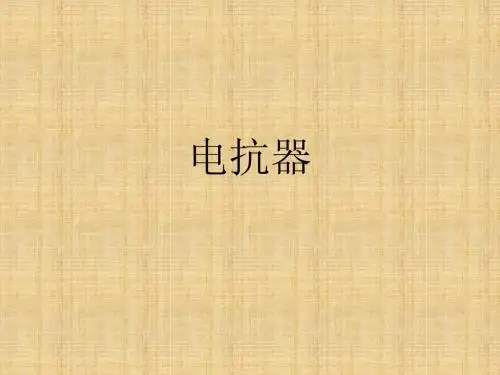 电抗器培训