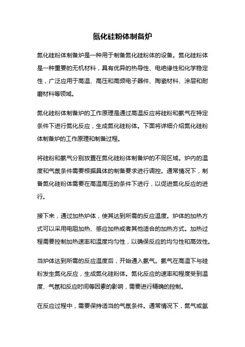 氮化硅粉体制备炉
