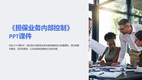 《担保业务内部控制》课件