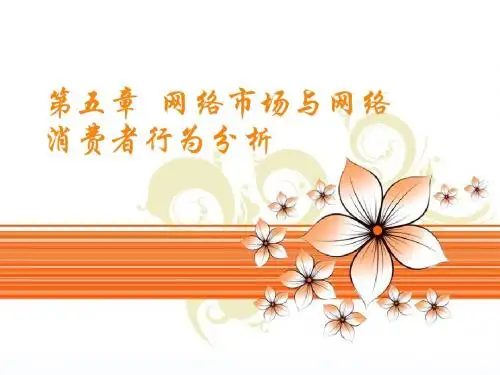 第五章-网络市场与网络消费者行为分析