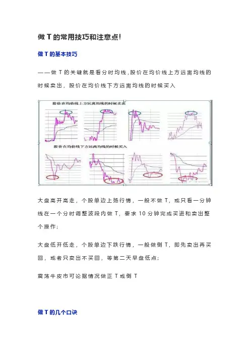 做T的常用技巧和注意点!(1)(3)