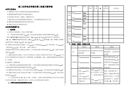 电化学复习教学案