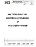 设备制造质量检验规程(Unfired-Pressure-Vessels)