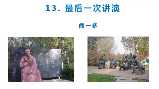 最后一次讲演ppt课件