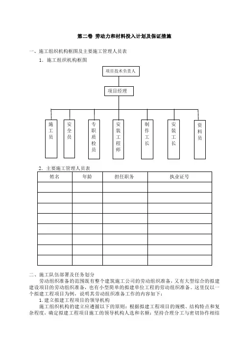 高速公路收费站施工组织设计