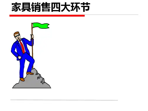家具销售四步走培训(ppt 48张)