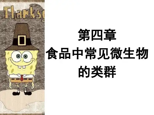 食品微生物学课件-第四章