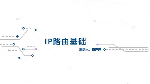 788 IP路由基础