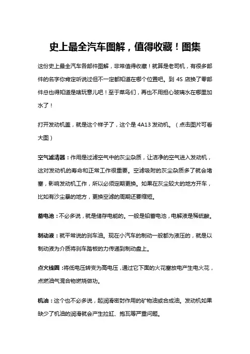 汽车图解