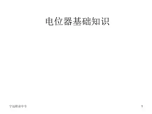 电位器基础知识
