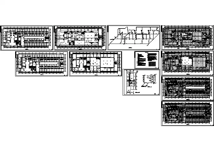 大型洗浴中心给排水消防设计施工图