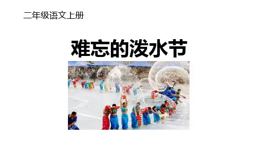 17 难忘的泼水节 课件(共51张PPT)