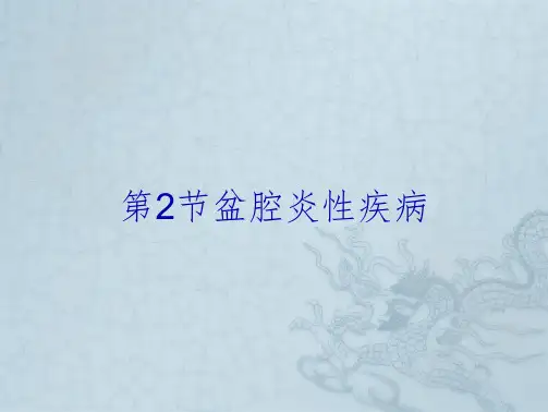 第2节盆腔炎性疾病