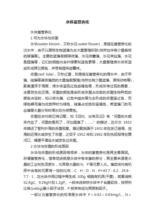 水体富营养化