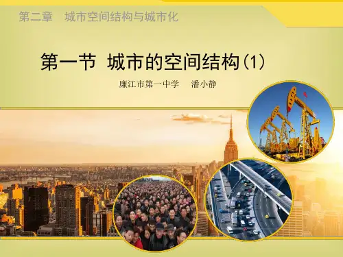 中图版高中地理必修二2.1《城市空间结构》课件(共24张PPT)