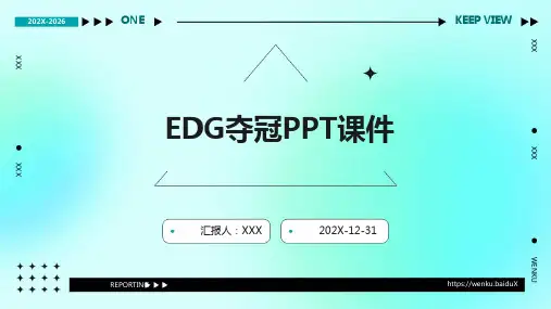 edg夺冠PPT课件