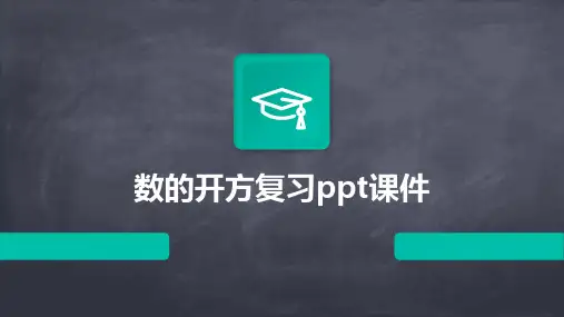 数的开方复习课件