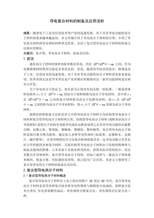 导电复合材料