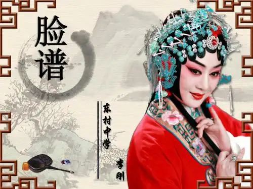 京剧脸谱