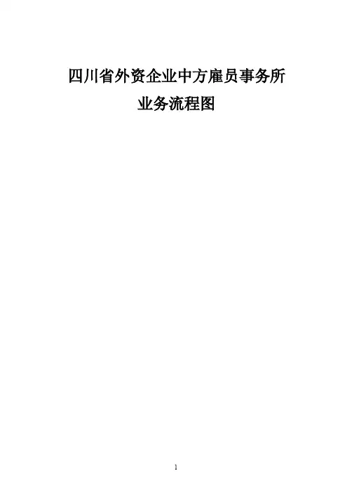 四川省外资企业中方雇员事务所