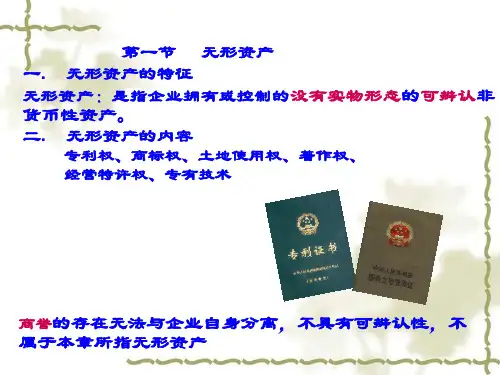财务会计第七章无形资产及其他资产24页PPT
