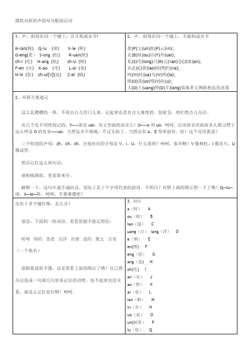 双拼教程