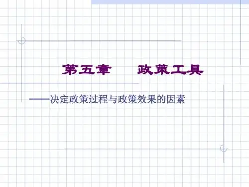 政策工具课件-PPT精选文档