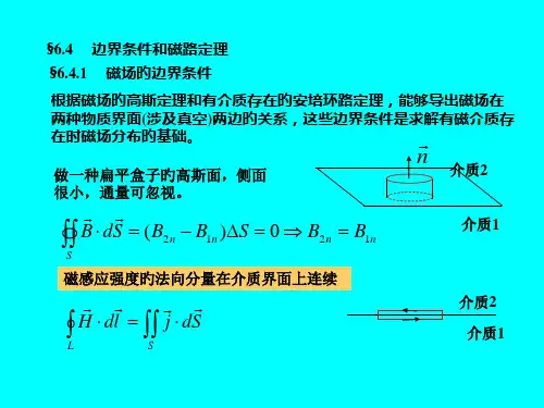 求介质中磁场强度和磁感应强度