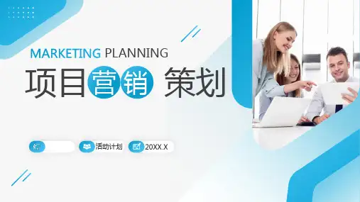 商务项目营销策划方案PPT模板