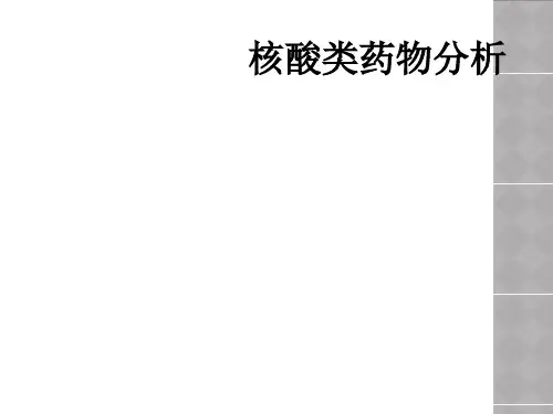 核酸类药物分析