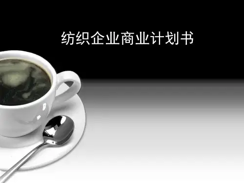 纺织企业商业计划书 