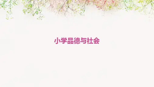 小学品德与社会PPT
