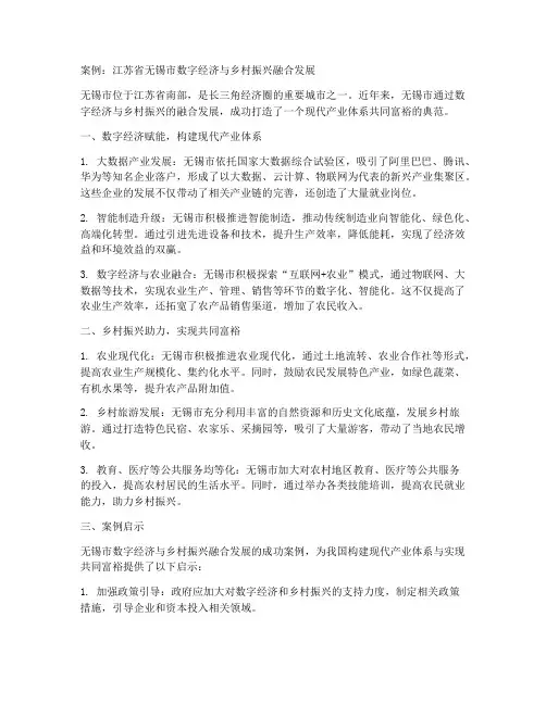 现代产业体系共同富裕的例子