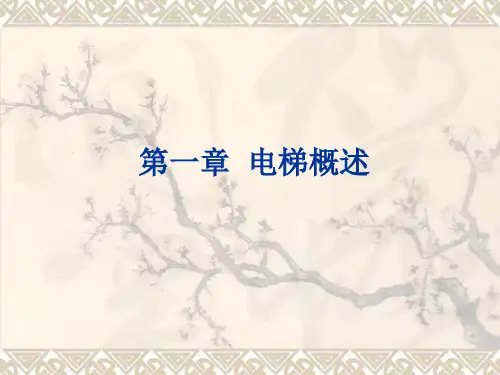 电梯概述
